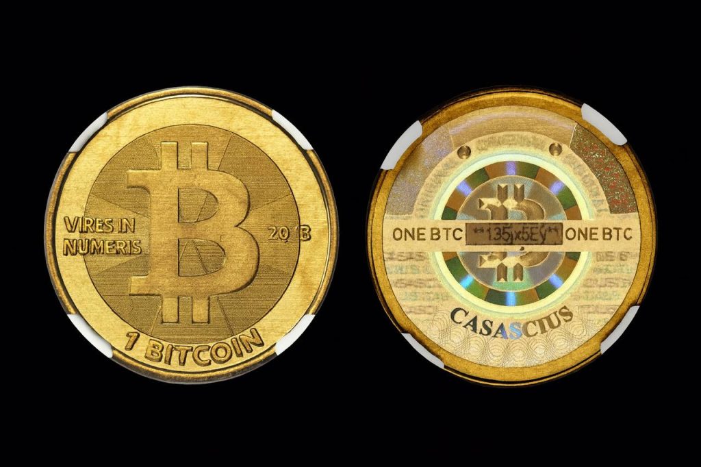 Физический биткоин Casascius: коллекционная ценность монет ранней криптоэпохи