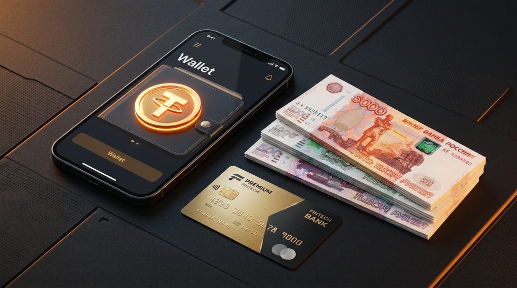 обмен USDT на рубли