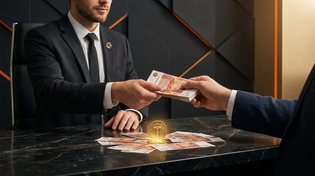 обмен USDT наличными