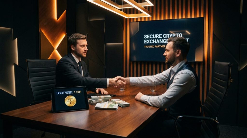 обмен USDT наличными