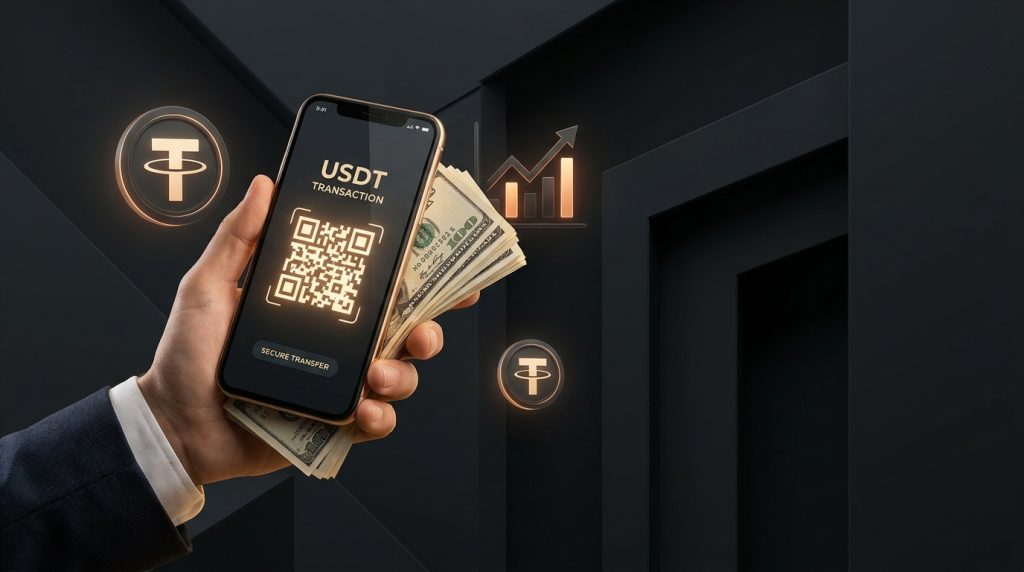 обмен USDT наличными