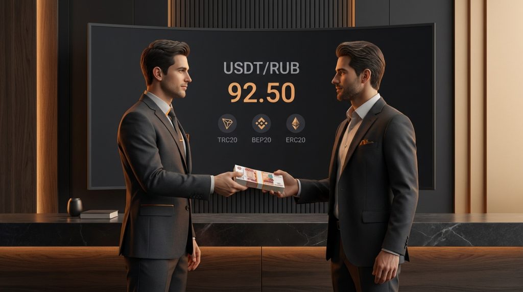 обмен USDT наличными