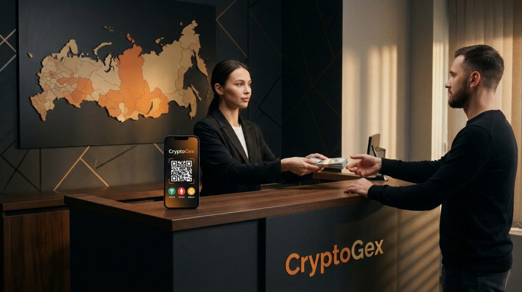 обмен USDT наличными