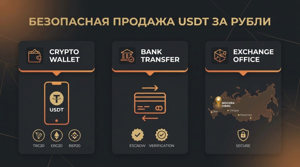 продать USDT за рубли